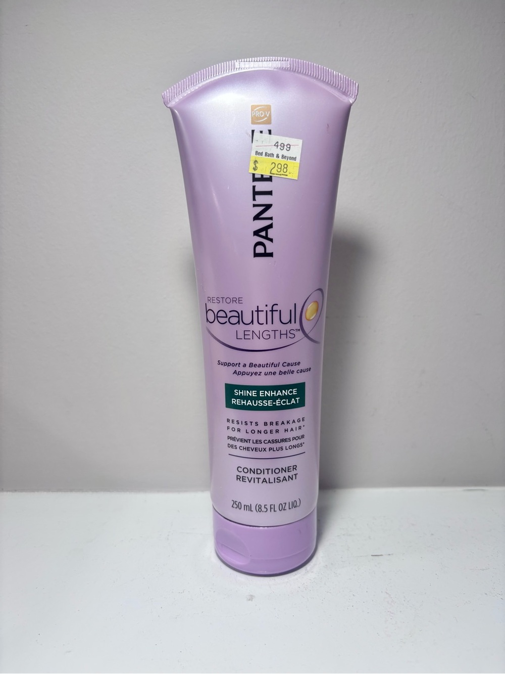 Pantene Beautiful Lengths Shine Enhance Conditioner 10.5 Fl Oz New